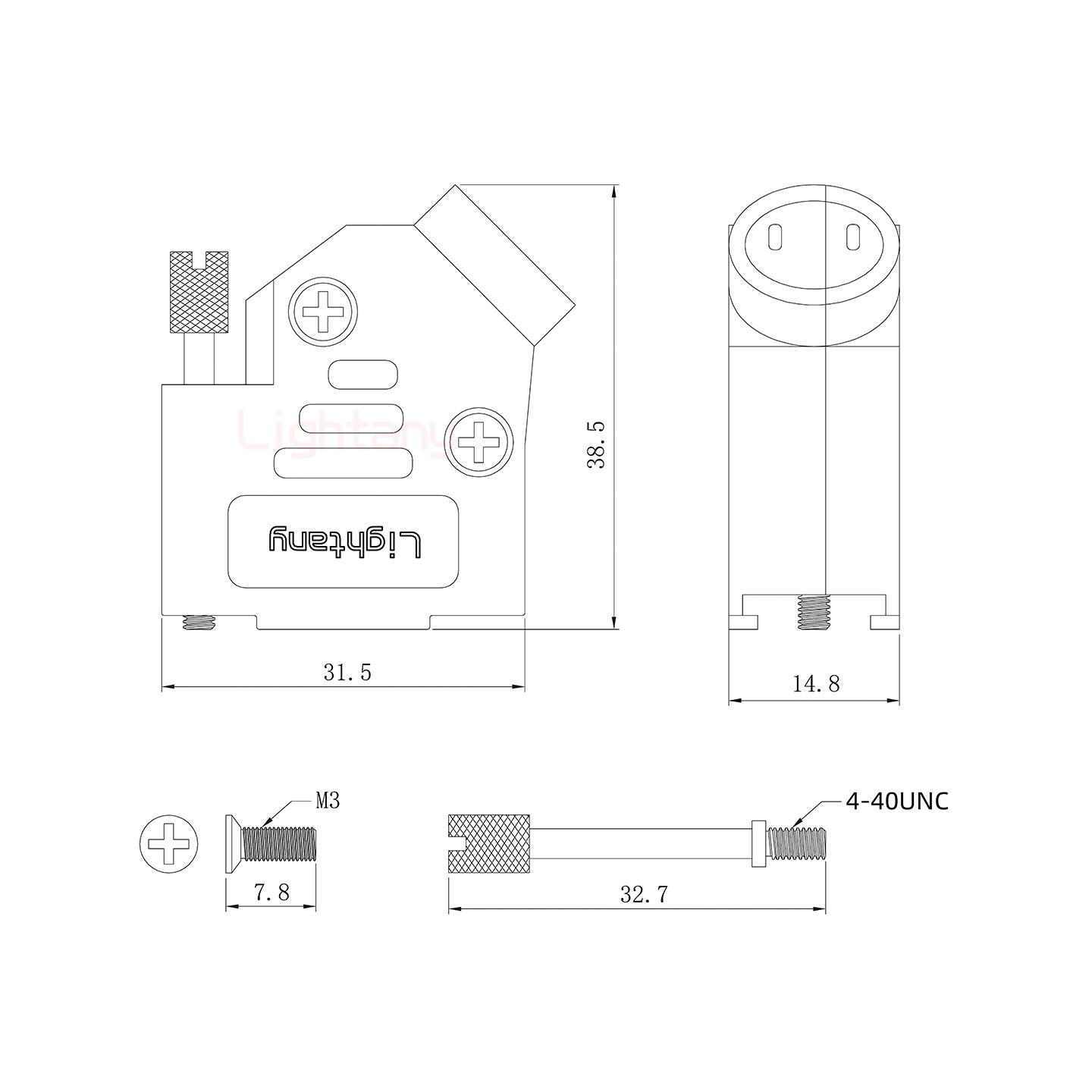 5W1公短體焊線40A+9P金屬外殼1392斜出線4~12mm