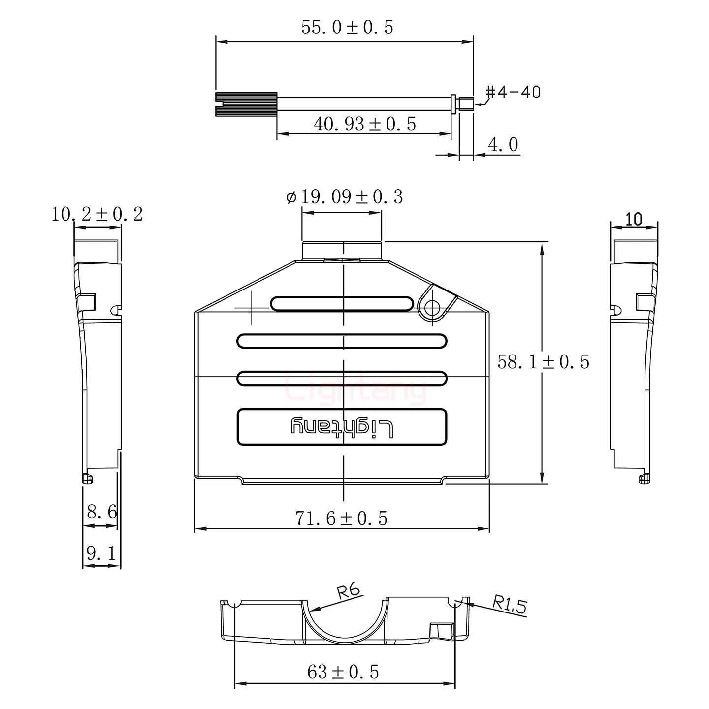 8W8母短體焊線10A+37P金屬外殼2185直出線4~12mm