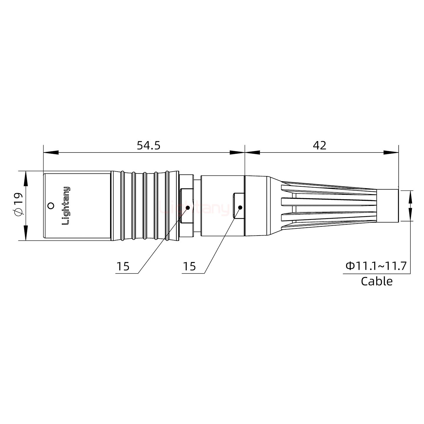 PHG.3B.003.CLLD12Z帶護(hù)套浮動插座