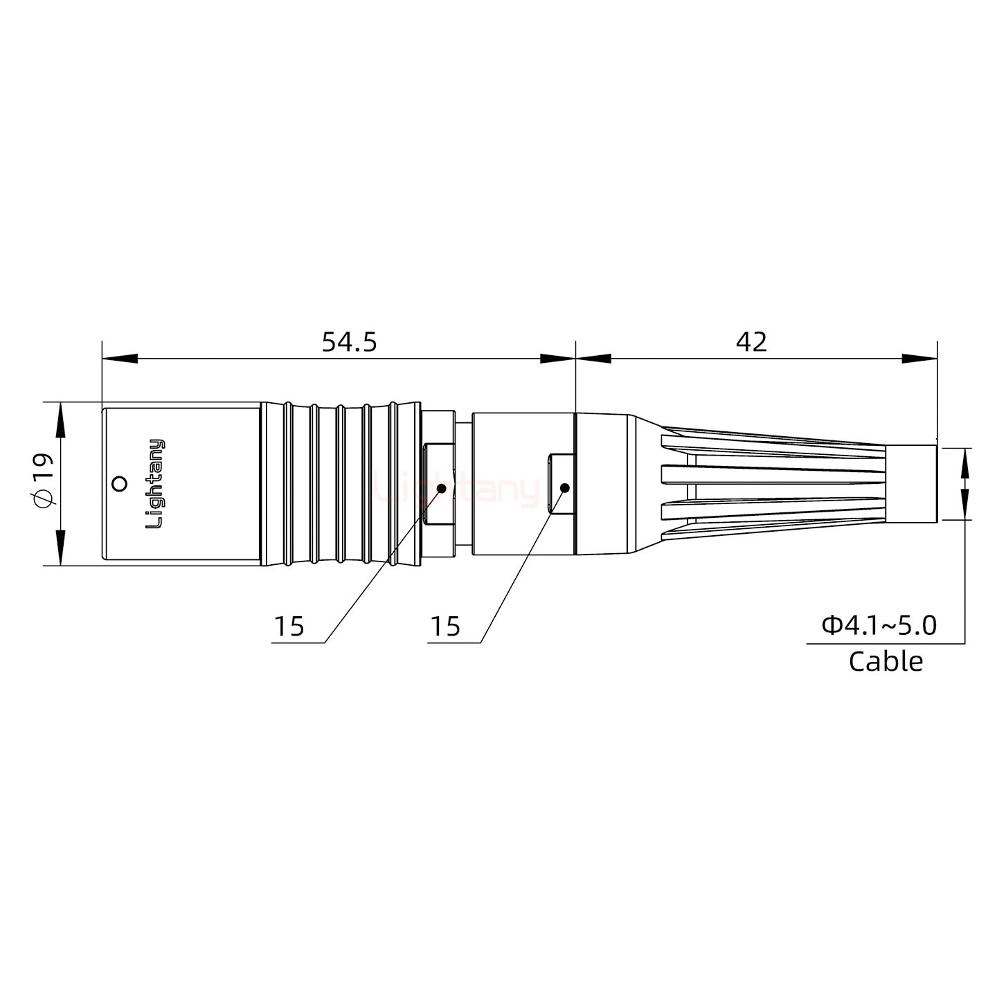 PHG.3B.009.CLLM52Z帶護(hù)套浮動(dòng)插座