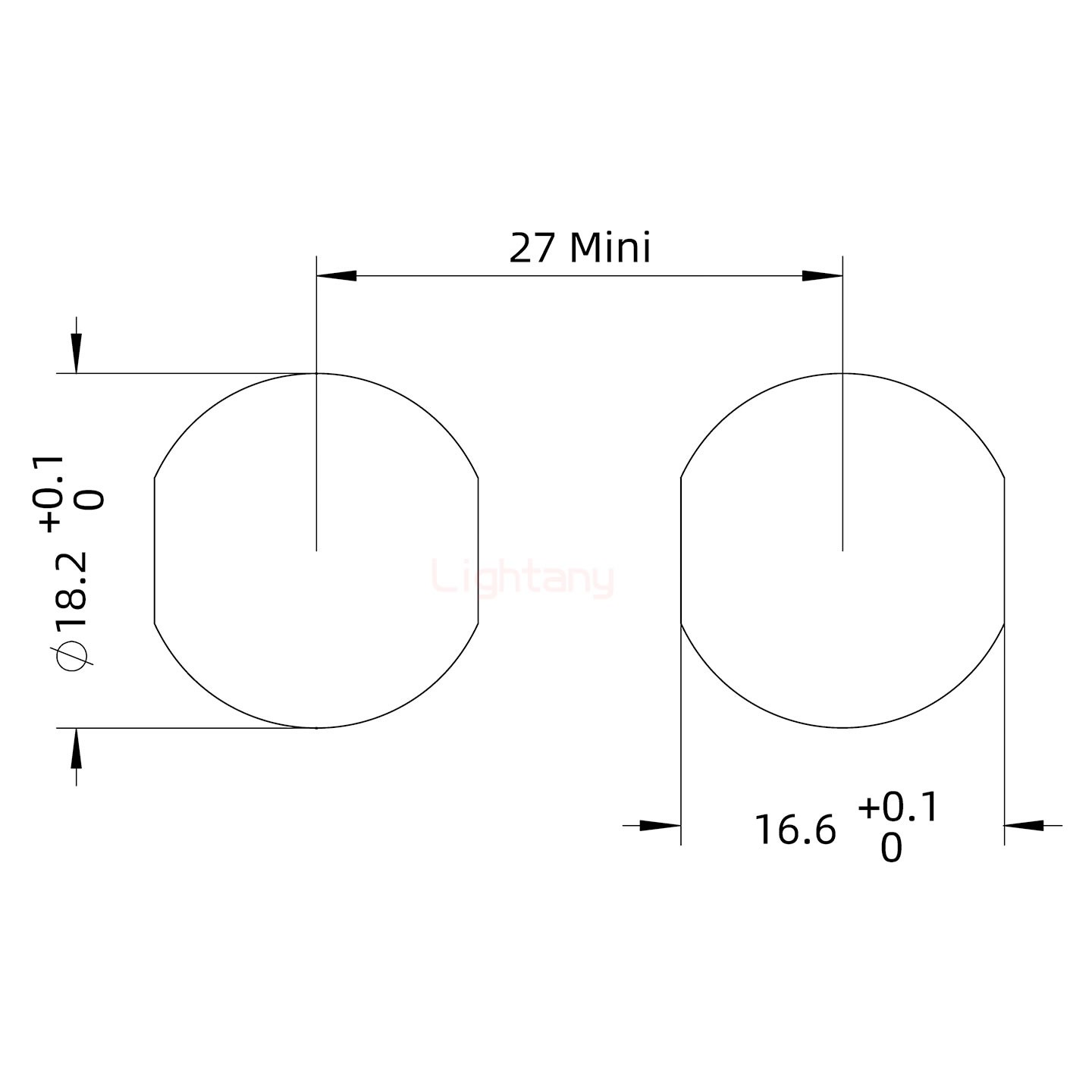 ECG.3B.002.CLL雙螺母插座 焊線