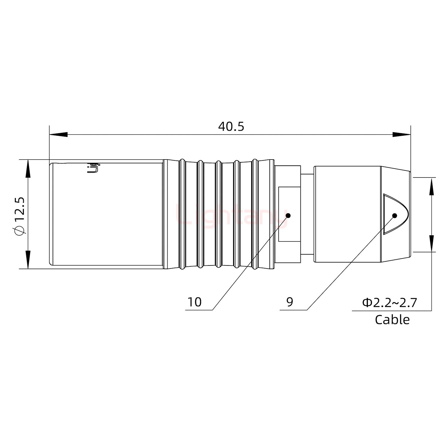 PHG.1B.002.CLLM27推拉自鎖浮動插座