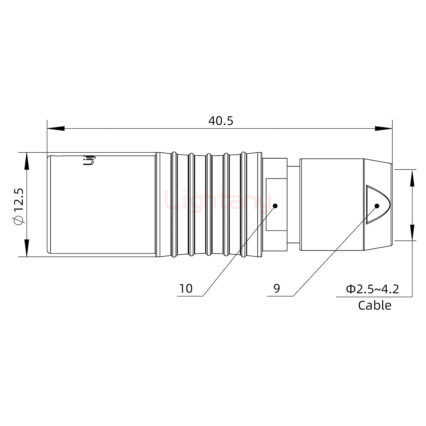 PHG.1B.005.CLLD42推拉自鎖浮動插座