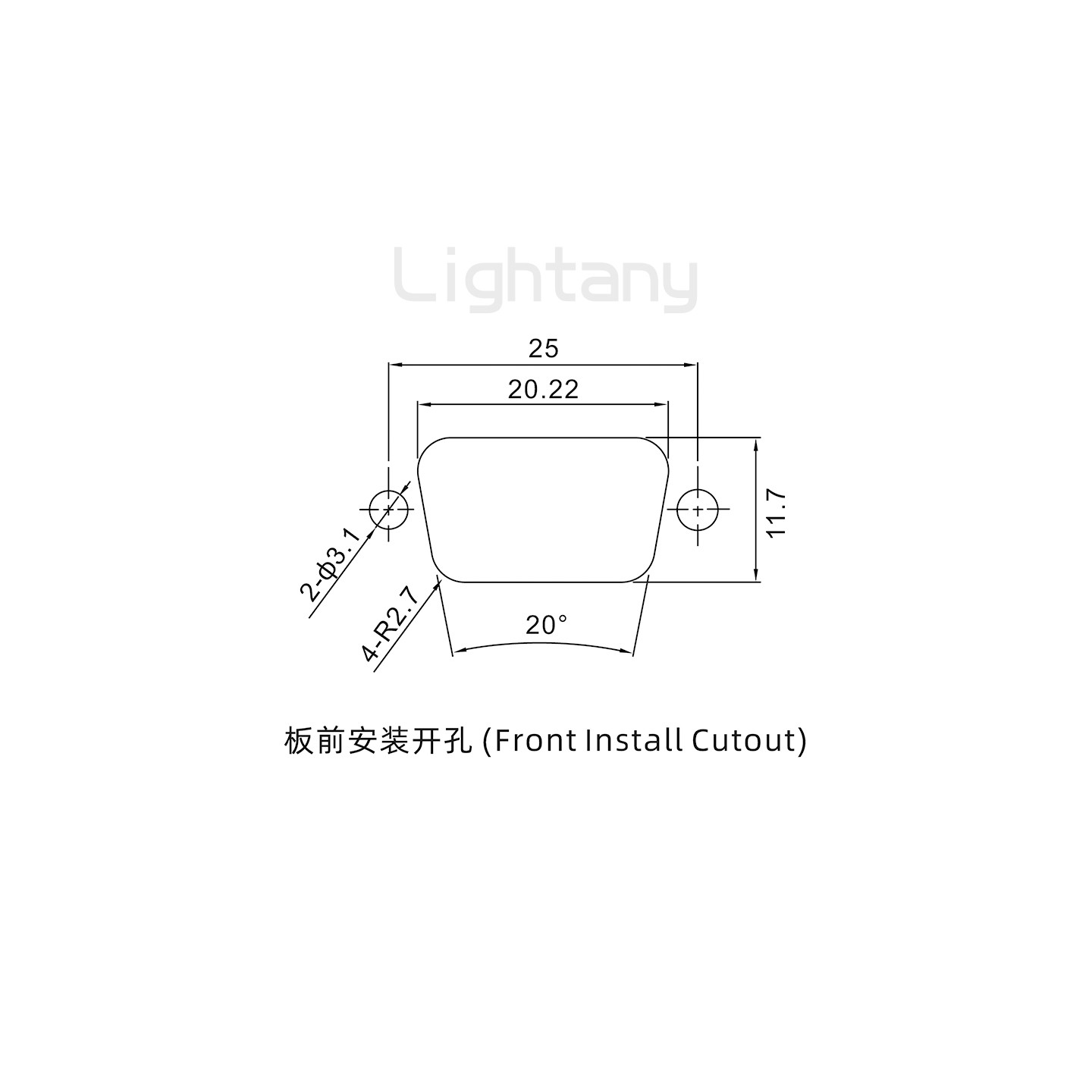 1W1公焊線式/鎖螺絲螺母+防水墊片/大電流40A