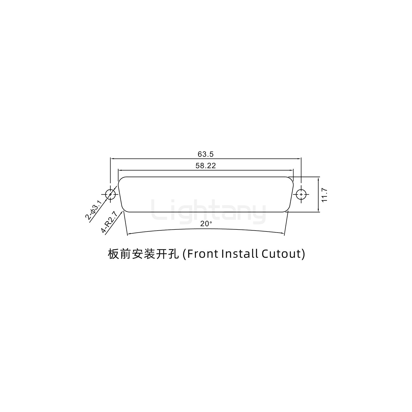 防水8W8母焊線式/鎖螺絲/大電流40A