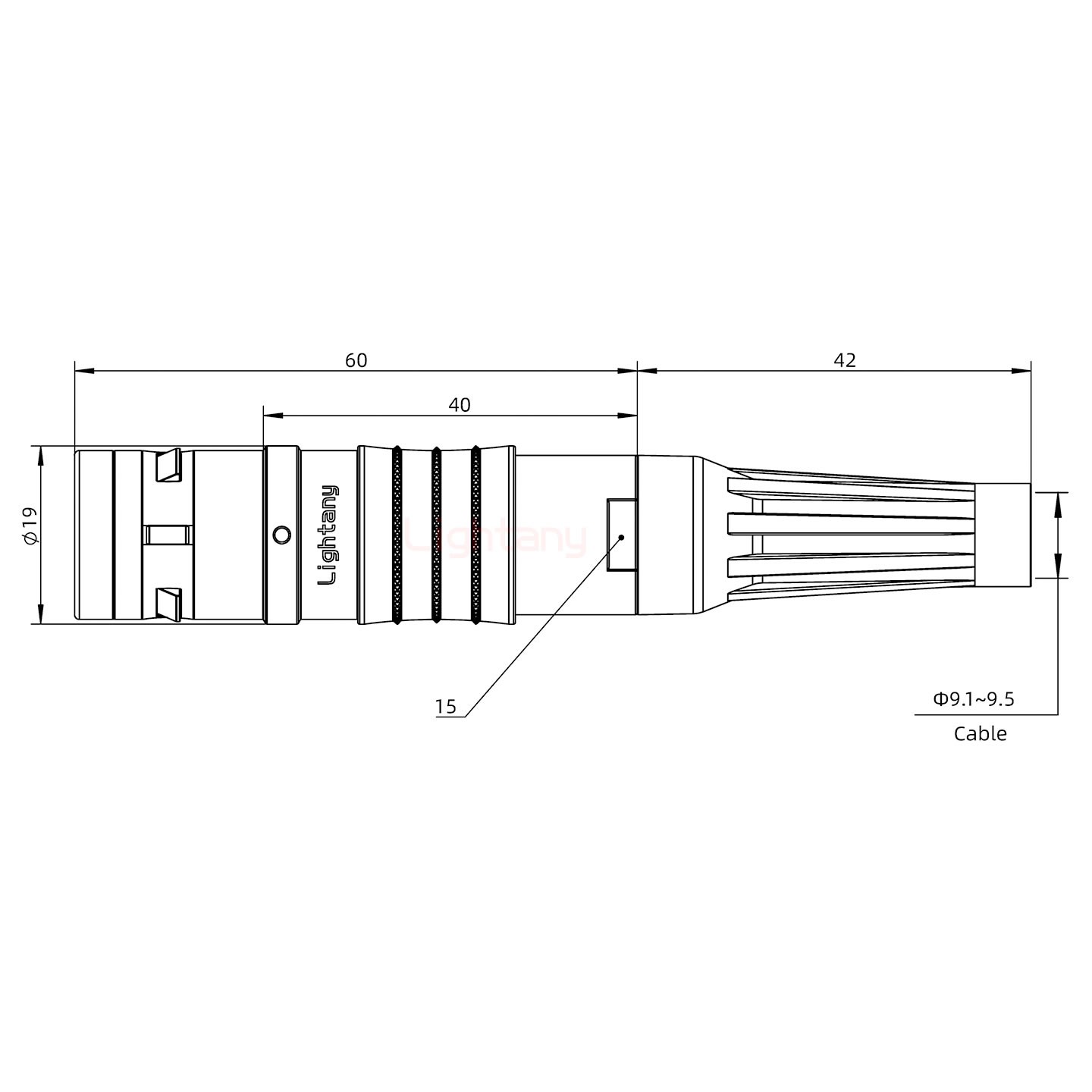 FGG.3K.010.CLAC95Z推拉自鎖帶護(hù)套直式插頭