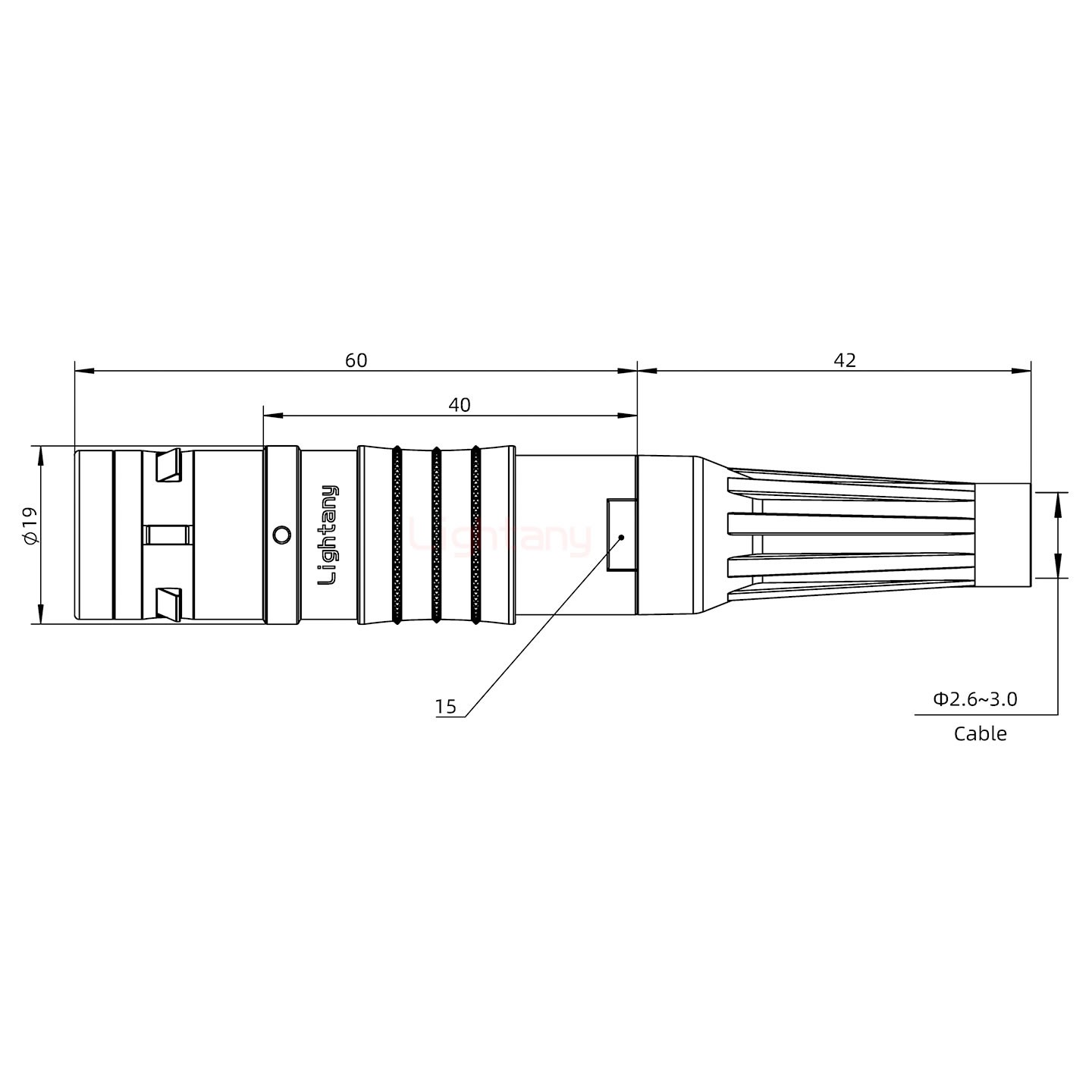 FGG.3K.020.CLAC30Z推拉自鎖帶護套直式插頭